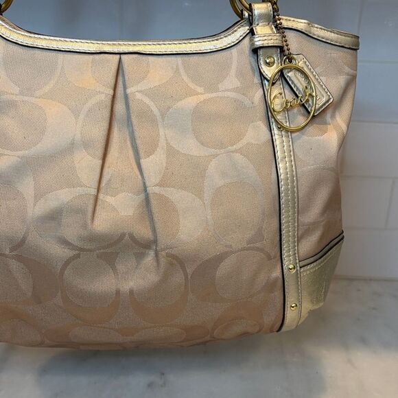 Coach Alexandra Chain Ombre Tote Bag - Picture 3 of 16